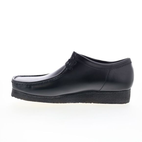 Clarks Mens Wallabee Black Shoes (NWT) - Picture 5 of 7